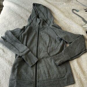 Full zip full length lululemon scuba hoodie